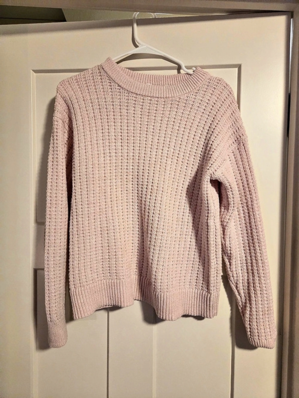 Time and Tru Knit Sweater in Pink Size S 6Like New